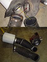 How I installed a 2nd gen intercooler into a non-IC truck, with basic hand tools-non-intercooled-air-filter-turbo-tube.jpg