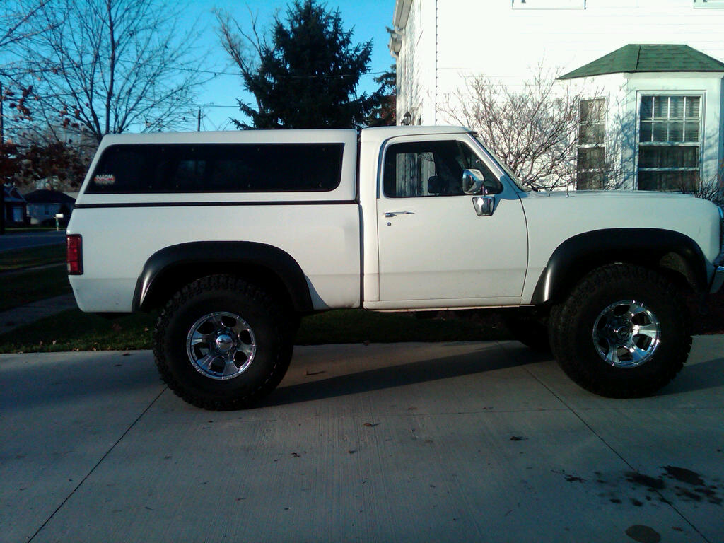 so how much tire and lift do you have info and pics please Dodge