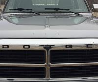 Featherman's crew cab is on eBay-hood.jpg
