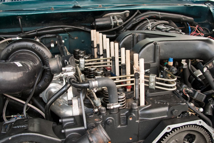 Dodge Ram Cummins diesel 6.7L engine valvetrain pushrods push rods PAIR oem 