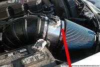 Homemade 6" Air intake, AKA the "whistler", tech write-up-dsc_0106mount.jpg