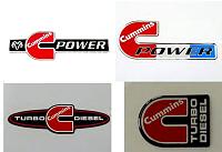 Anybody have a Cummins Powered emblem on their hood like the Viper Powered emblems?-emblems.jpg