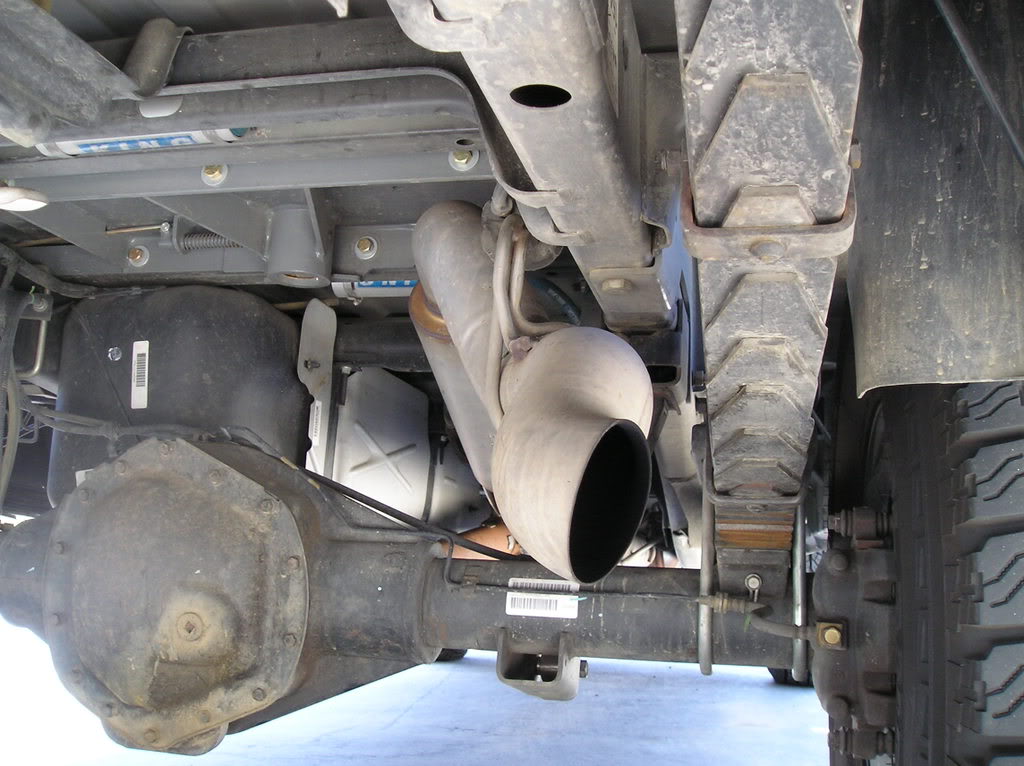 dumping exhaust as it comes over rear axle- thoughts? - Dodge Diesel