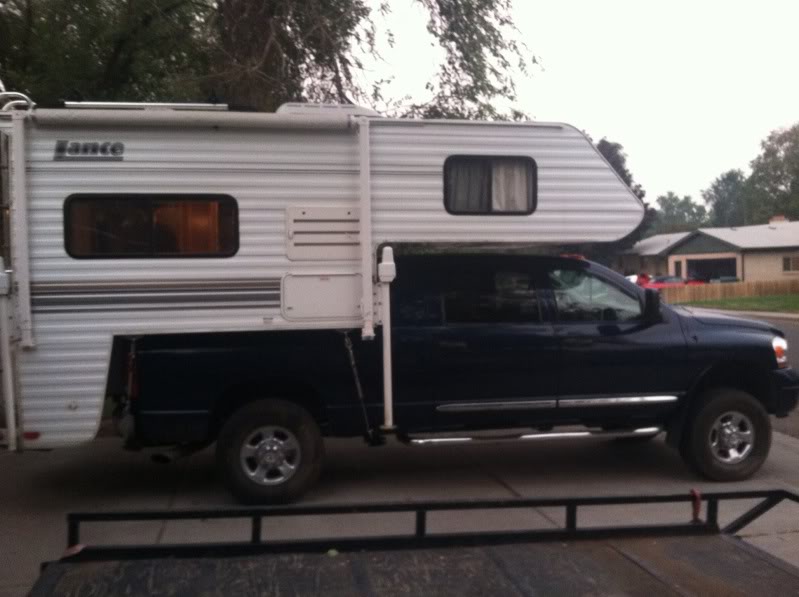 dodge mega cab truck camper Truck Camper, Mega Cab, and 3ft Enclosed cross county road trip