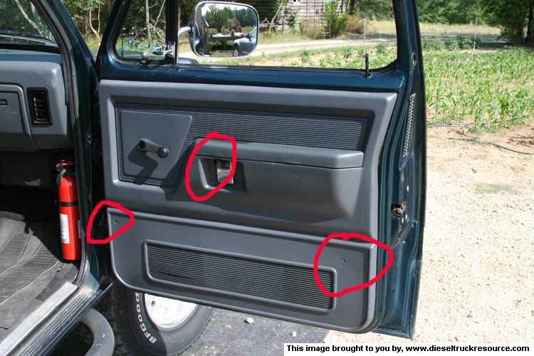 Details about   Exterior Door Handle For 81-93 Dodge D250 W250 Set of 2 Right Side Chrome Metal